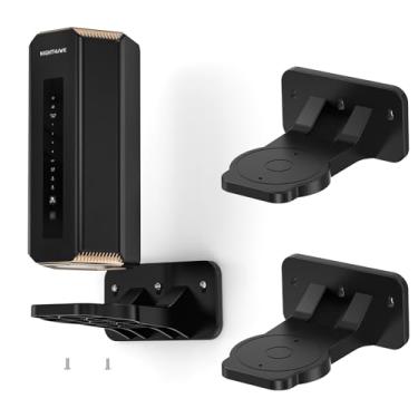 Imagem de XLTTYWL Kit de montagem de parede Orbi WiFi 7, suporte de montagem Orbit 7, otimiza o espaço, compatível com sistemas Orbi Wi-Fi 7 Mesh e todos os roteadores Net Gear Nighthawk Wi-Fi 7 (RBEWMB-10000S