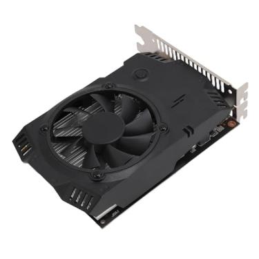 Imagem de Zhjvihx Carta de Gráficos para Jogos, Cartão Gráfico Instalação Fácil GT730 2GB DDR3 128BIT 810MHz Frequência de Memória 2560x1600 Resolução PCI Express 2.0 16x Com Ventilador para PC