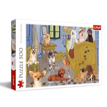 Imagem de Trefl - Quarto Van Goghs - Dog Revolution - Quebra-cabeça de 500 peças - Quebra-cabeça DIY, entretenimento criativo, para adultos e crianças a partir de 10 anos