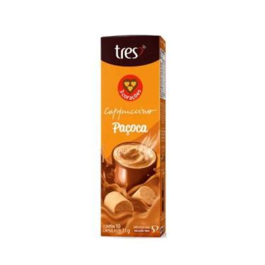 Imagem de Café em Cápsulas Cappuccino Paçoca 3 Corações - 10x11g - 3Corações