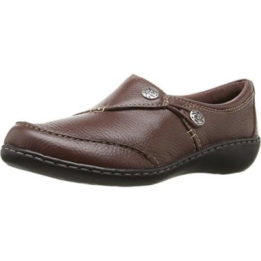 Imagem de Clarks Mocassim feminino Ashland Lane Q Slip-On, Sequoia, 12 Narrow