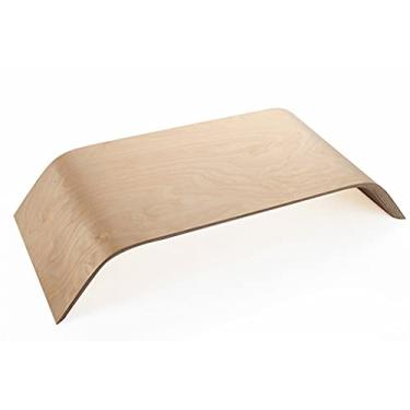 Imagem de Suporte universal para monitor de computador, sem montagem, suporte duplo para monitor de mesa, organizador de mesa para computadores, laptops, TV