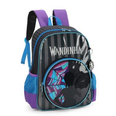 Imagem de Mochila Costas Oficial WANDINHA ADDAMS Preto - Luxcel
