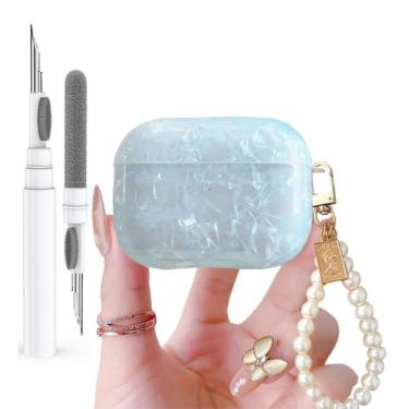 Imagem de Capa para AirPods Pro Olytop Cute Glitter com caneta de limpeza