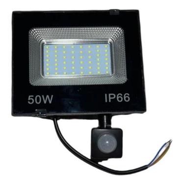 Imagem de Refletor De Led 50W Com Sensor Fotocélula - AAATOP