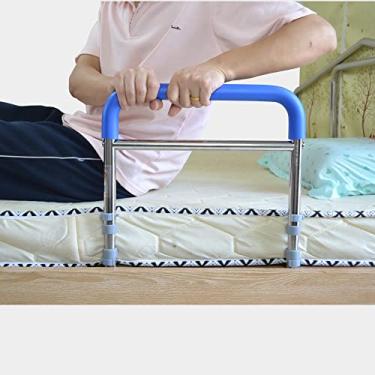 Imagem de Elderly Assis Bedside Assistant Corrimão de cabeceira de aço inoxidável para o estábulo e dobrável