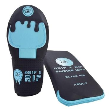 Imagem de Drip & Rip Luva deslizante para adultos – design deslizante de sorvete de beisebol e softball, com proteção para as mãos para corrida na base, respirável e durável, ambidestro – Idades 14+ (condição