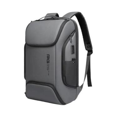 Imagem de Mochila Executiva Impermeável Masculina Com Carregamento USB Para Lapt