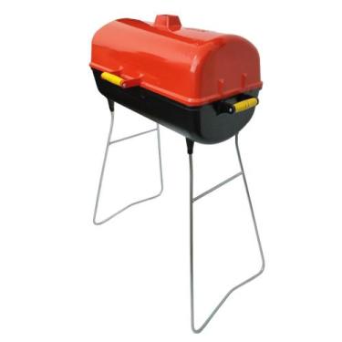 Imagem de Churrasqueira a Carvão Tipo Bafo em Alumínio DURAFORT modelo DIAMANTE 