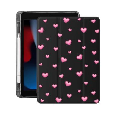 Imagem de Idocolors Capa para iPad de 11 polegadas (chip A16) 2025 geração 11ª/iPad 11 polegadas 2022 10ª geração, suporte de lápis embutido com capa traseira de TPU macio à prova de choque despertar/hibernar