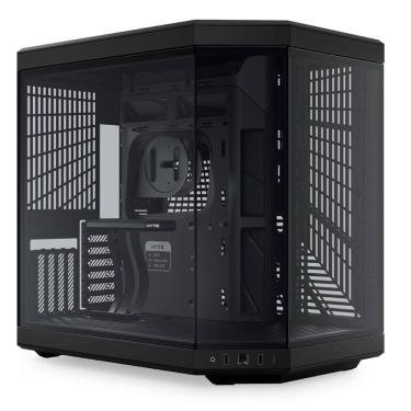 Imagem de Gabinete Gamer Aquário Hyte Y70 - Até 10 Fans - Cabo Riser Incluso - E-ATX - Preto - CS-HYTE-Y70-B