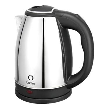 Imagem de Chaleira Elétrica Inox 1,8L – Ferva Água em Minutos, Base Giratória e Desligamento Automático