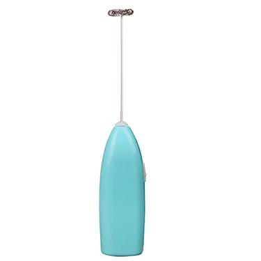 Imagem de Dioche Misturador de Lacre de Leite Elétrico Portátil, Economia de Energia, Agitador de Bebida Portátil de café Portátil Com Stand for Home Cafe Office Cozinha (BLUE)