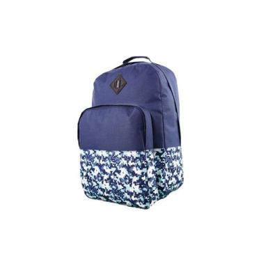 Imagem de Mochila De Costas Universitária Masculina Urban Camuflada, Azul