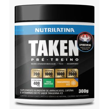 Imagem de PRE-TREINO TAKEN TANGERINA ICE Nutrilatina 300g