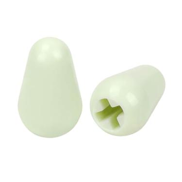 Imagem de Banworks Guitarras 5-Way Switch Tip Imperial 4,9 mm (3/40.6 cm) Captador Seletor Captador Captador Caps Switch Knob para EUA Fender Stratocaster Strat Telecaster Tele Guitarras Pacote com 2 JT/DWQM-04