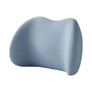 Imagem de Almofada Lombar Para Carro, Apoio Para Pescoço, Suporte Para Cintura, 