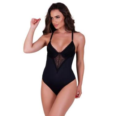 Imagem de Body com Detahe de Renda Bore Adulto Feminino Juliete - NAKA MODAS, Pr
