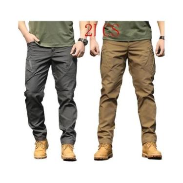 Imagem de Calças Táticas Camufladas Slim Fit Impermeáveis E Respiráveis Para Tre