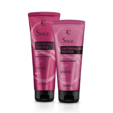 Imagem de Kit Eudora Siàge Cauterização dos Fios Shampoo Condicionador