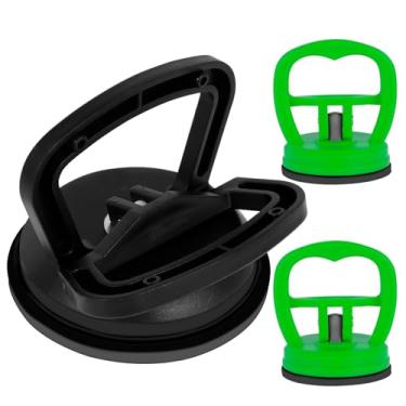 Imagem de Extrator de amassados, ferramenta de remoção de amassados de carro, kit de remoção de 3 unidades, levantador de alça, extrator de amassado com ventosa e kit de reparo de amassados sem pintura para