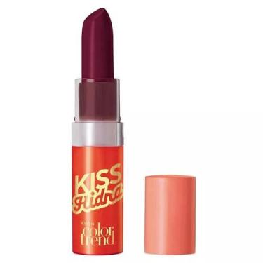 Imagem de Batom Kiss Hidra Color Trend Carmin Avon