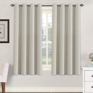 Imagem de Cortinas de janela H.VERSAILTEX Blackout Thermal 132x160cm 2 painéis