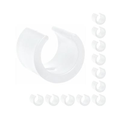 Imagem de Kit 12 Peças Proteção Para Pés Cadeiras 22,22mm Redondo Branco - 2309 Mor
