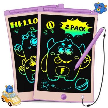 Imagem de Tablet de escrita LCD TEKFUN, placa de doodle apagável de 8,5 polegada