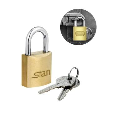 Imagem de 01 Cadeado Segredos Iguais Mestrado Mesma Chave 30Mm
