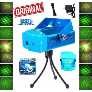 Imagem de Projetor Canhão Laser Iluminação Profissional Led Colorido Balada Even
