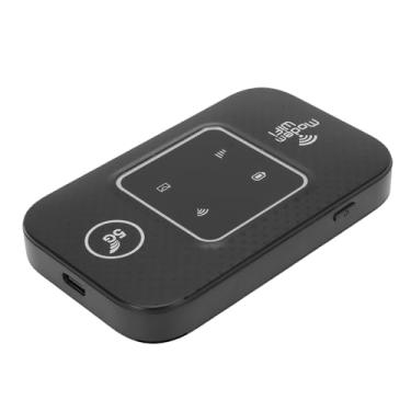 Imagem de Luocute Roteador WiFi Móvel 4G LTE Desbloqueado Com Slot para Cartão SIM para Viagens Globais, Dispositivo de Ponto de Acesso Portátil de Alta Velocidade de 300 Mbps, Mini Modem de (Preto)