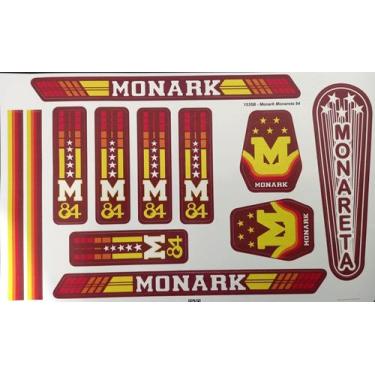 Imagem de Adesivos P/ Bicicleta Monark Monareta 84 - BR Adesivos
