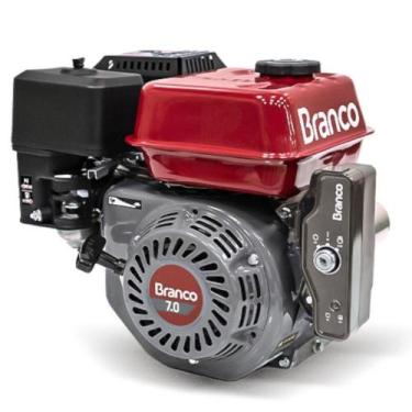 Imagem de Motor a Gasolina B4T 7,0 CV 4T 208CC com Partida Elétrica e - BRANCO