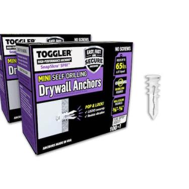 Imagem de Drywall Anchor TOGGLER SnapSkru SPM Mini nylon preenchido com vidro
