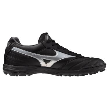 Imagem de Chuteira Society Mizuno Morelia Elite AS II Pro - Masculino - Preto-Cinza