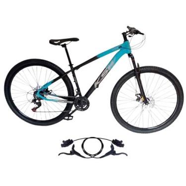 Imagem de Bicicleta Feminina Aro 29 Alumínio KSW XLT 100 21v Disco Hidráulico Su