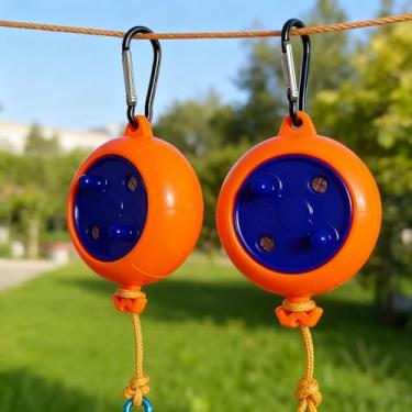 Imagem de Varal de viagem compacto, corda retrátil de 8 m, leve para mochila, mala, itens essenciais de acampamento