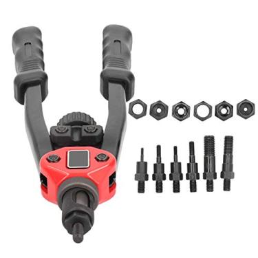 Imagem de Pistola de Rebite Manual Pistola de Rebite Manual Pistola de Rebite Com Porca Rosqueada Kit de Pistola de Rebite Manual Profissional Peças de Hardware BT 605 Com Rebitadores