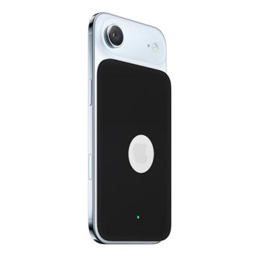 Imagem de FJIASTB Capa para bateria Apple iPhone Air MagSafe (modelo: A3466), capa protetora de silicone macio para crianças, à prova de choque (preto)