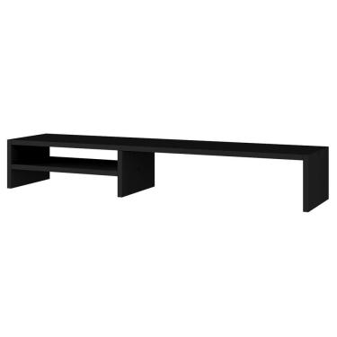Imagem de Suporte Stand-Pro Base Para Monitor Laptop Soft Elevado 95Cm Em Mdf Com 01 Prateleira Preto