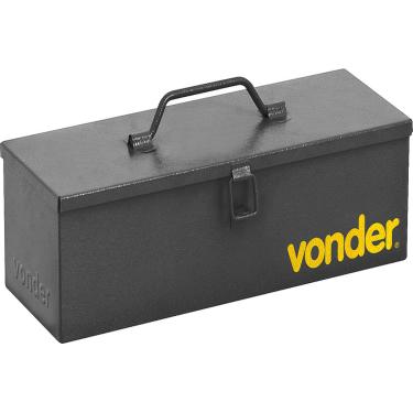 Imagem de Caixa Metálica Para Ferramentas Baú 350x120x100mm Sem Bandej