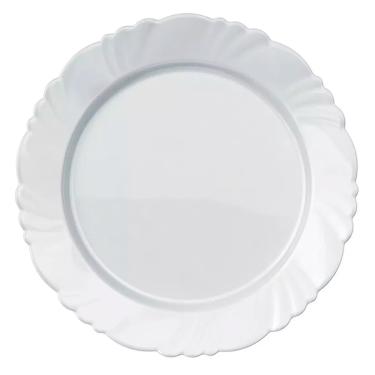 Imagem de Jogo de Pratos Fundo Duralex Opaline Pétala 23,5 cm 24 Peças - Nadir
