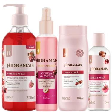 Imagem de Kit Cereja E Avelã Completo + Loção Creme 200ml Hidramais
