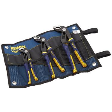 Imagem de IRWIN Conjunto De Alicates De Bloqueio De Sulco Da Tools Vise-Grip 3 Peças Com Bolsa De Kit (2078711)