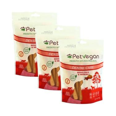 Imagem de Kit com 3 Pouchs de Dental Care sabor Batata Doce e Abóbora de 150g cada