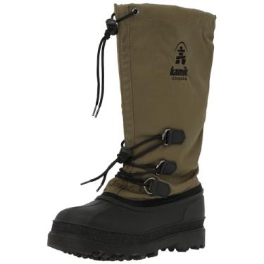 Imagem de Kamik Bota de Neve Masculina Canuck, Oliva escura, 14