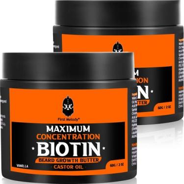 Imagem de Beard Butter First Melody Concentração máxima de biotina 60mL