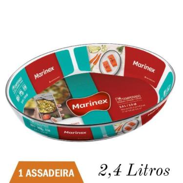 Imagem de Assadeira Refratário de Vidro 2,4L Marinex Assados Nadir - NADIR FIGUE