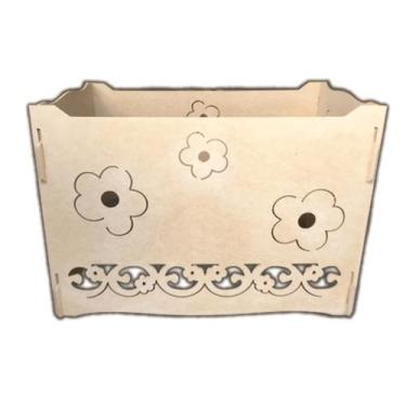 Imagem de Caixa Porta Presentes Floral Em Mdf Provençal Para Decoração Festas - 